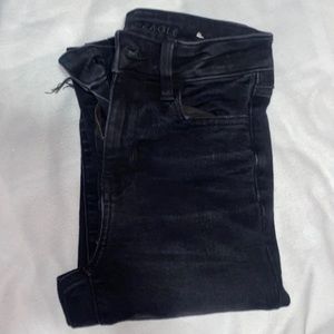 American Eagle Skinny Black Jeans